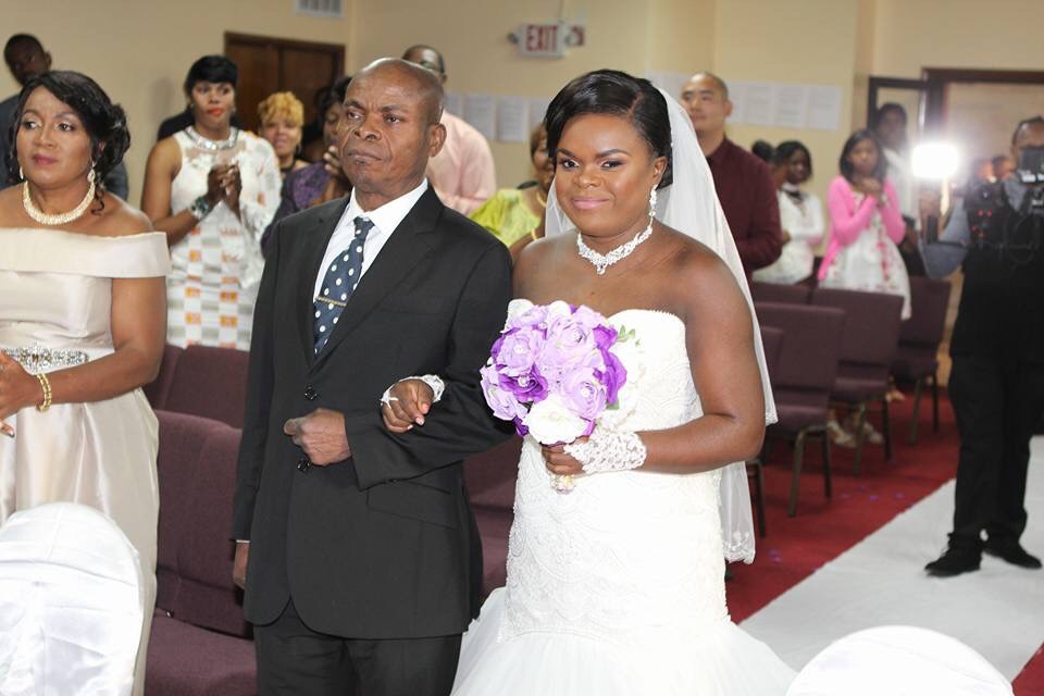 Congolese bride wedding ceremony in Everett, MA