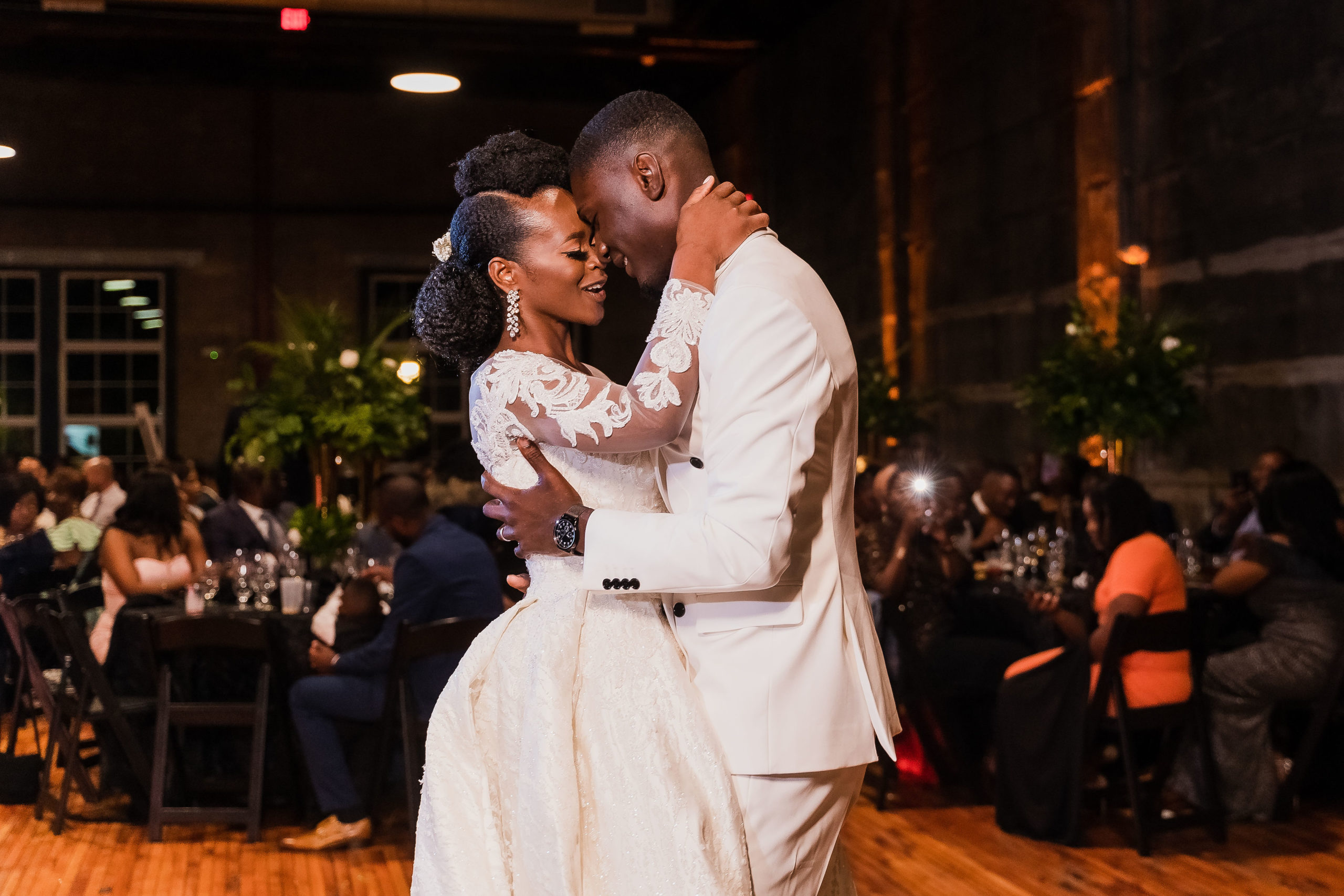African wedding first dance in Peabody, Massachusetts